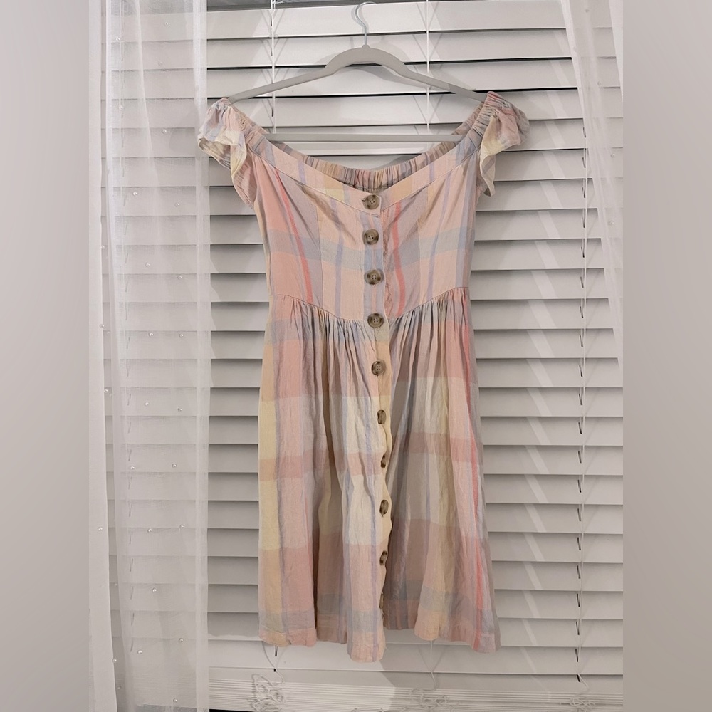 off the shoulder dress